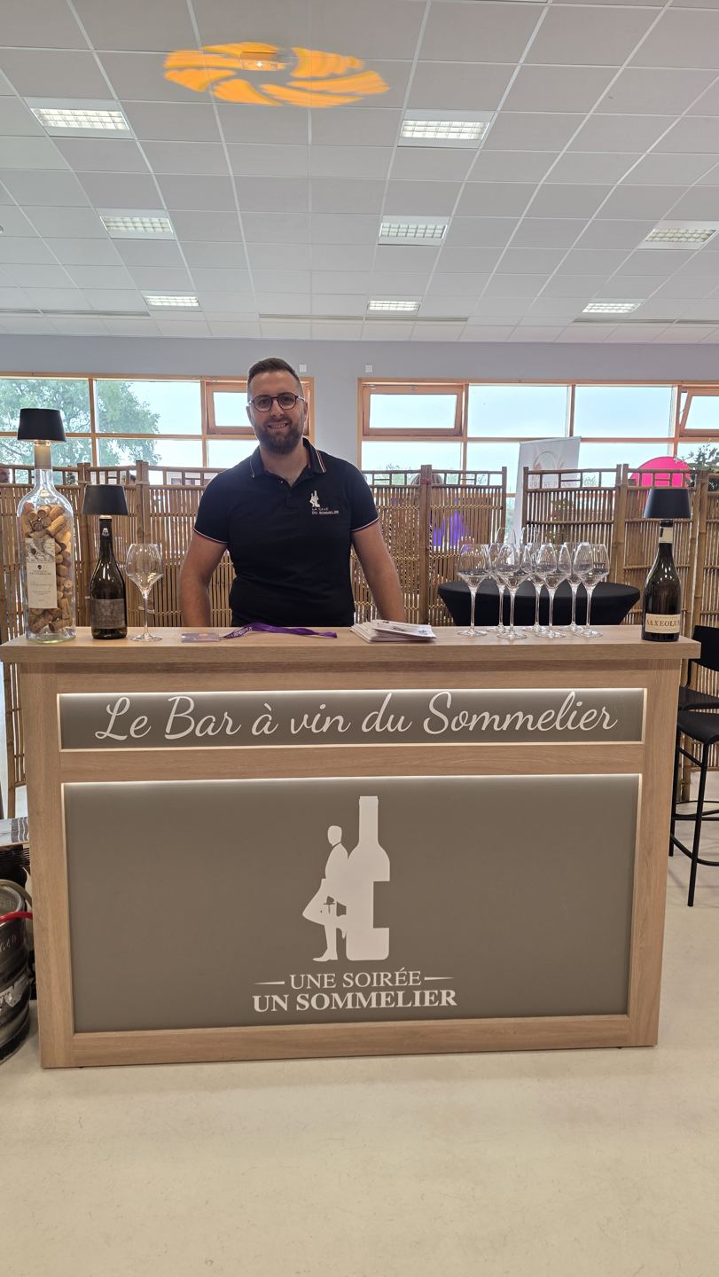 Le Bar à vin du Sommelier lors d'un événement